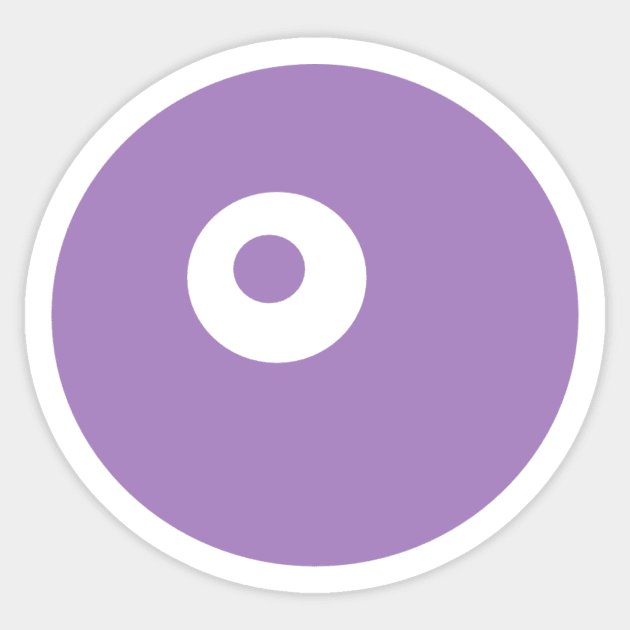 lilac evil eye Sticker by carleemarkle